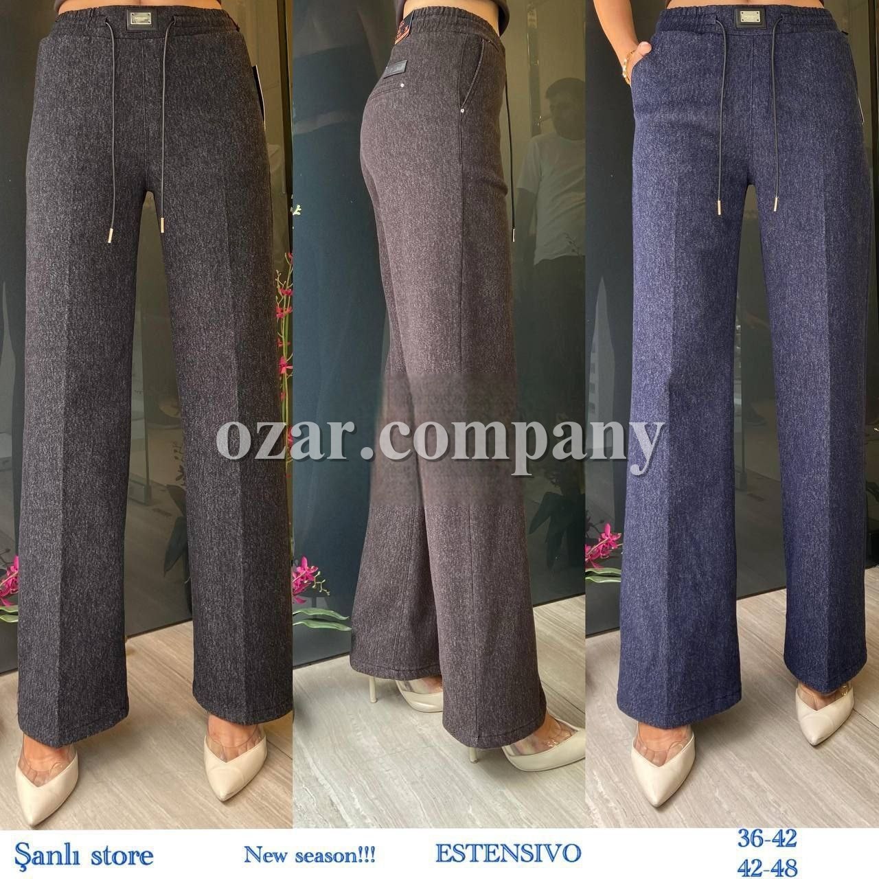 Женские Брюки Estensivo (Большие размеры)