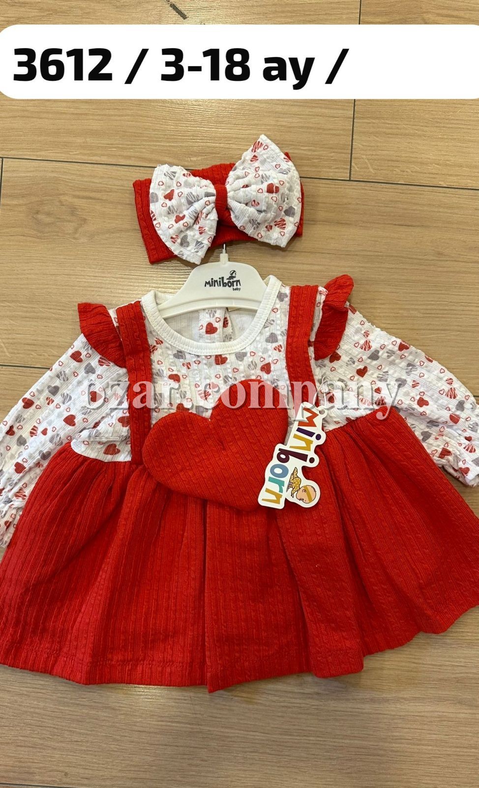 Платье Для Девочки Mini Born (3-6/6-9/9-12/12-18мес.)