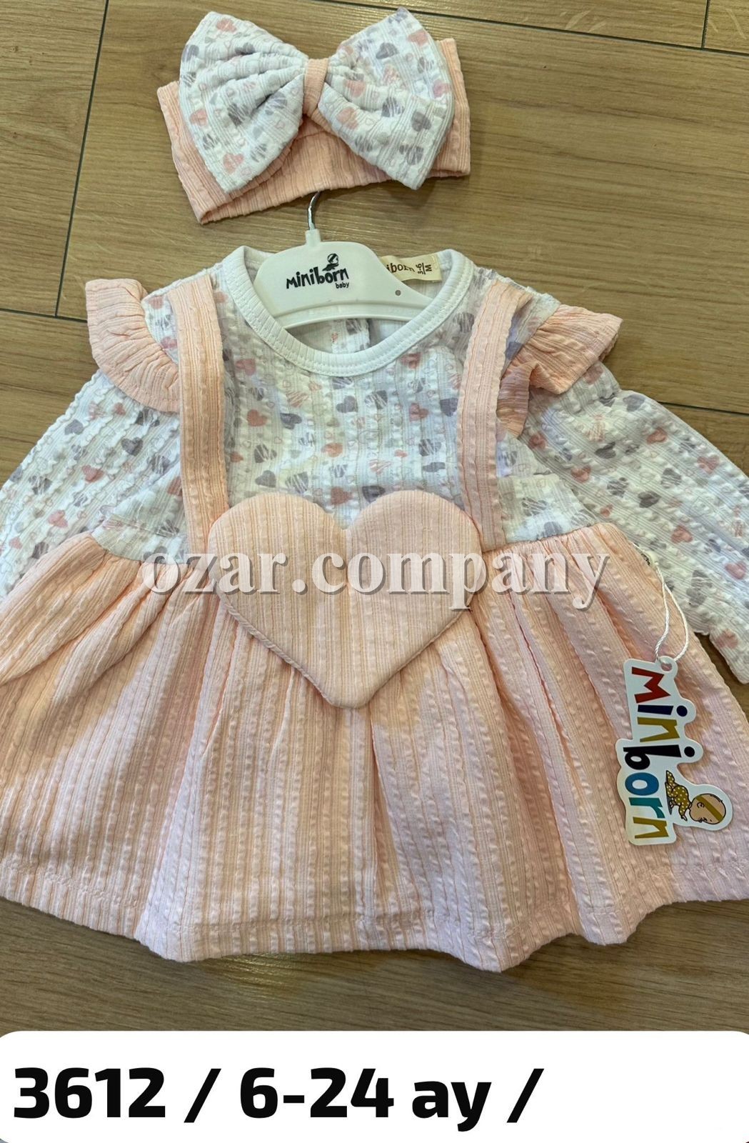 Платье Для Девочки Mini Born (3-6/6-9/9-12/12-18мес.)