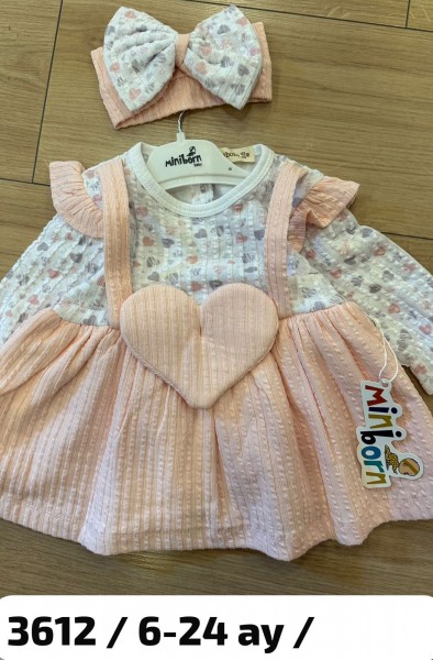 Платье Для Девочки Mini Born (3-6/6-9/9-12/12-18мес.)