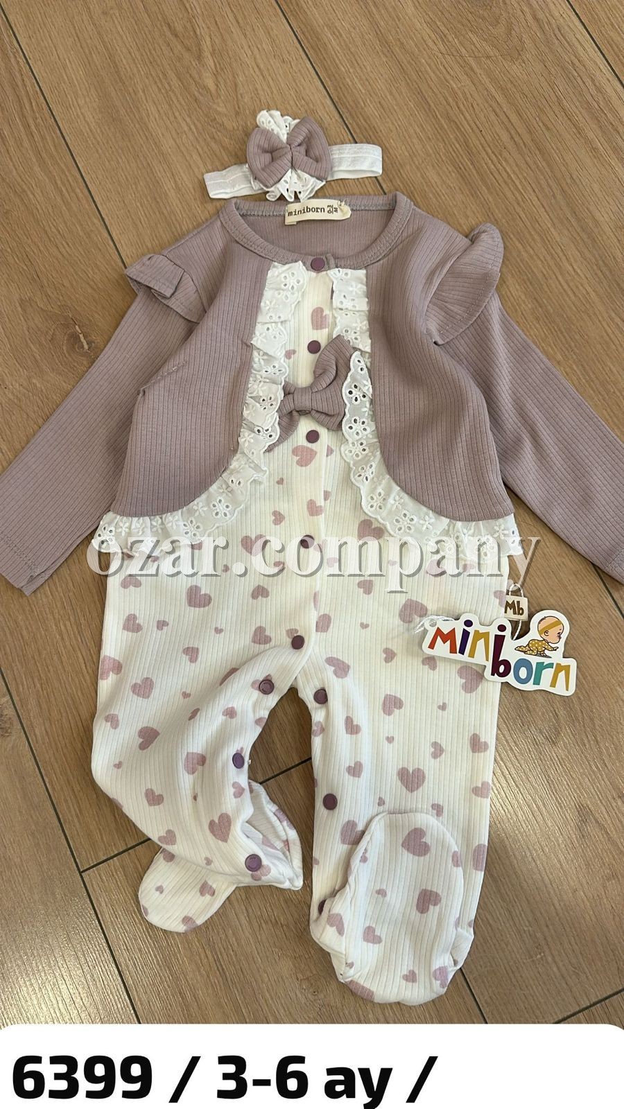 Человечек Для Девочки Mini Born (0-3/0-3/3-6мес.)