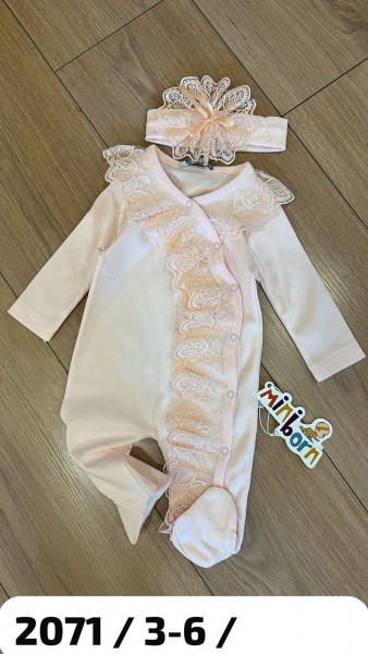 Человечек Для Девочки Mini Born (0-3/0-3/3-6мес.)