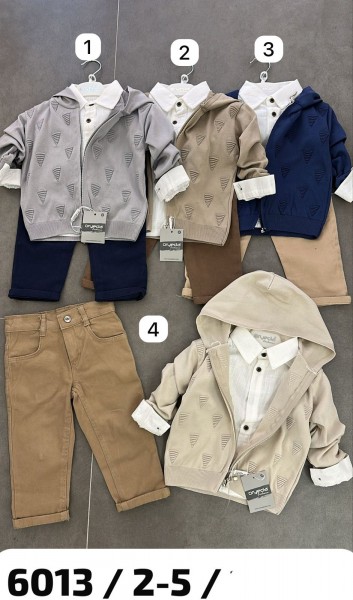 Костюм Тройка Для Мальчика Oryeda (2-3-4-5лет)