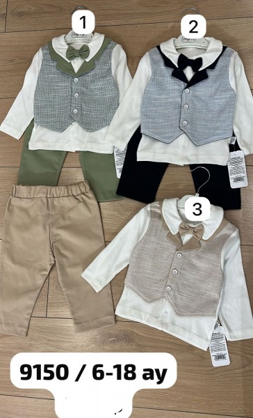 Костюм Тройка Для Мальчика Jolly Joy (6-12-18мес.)