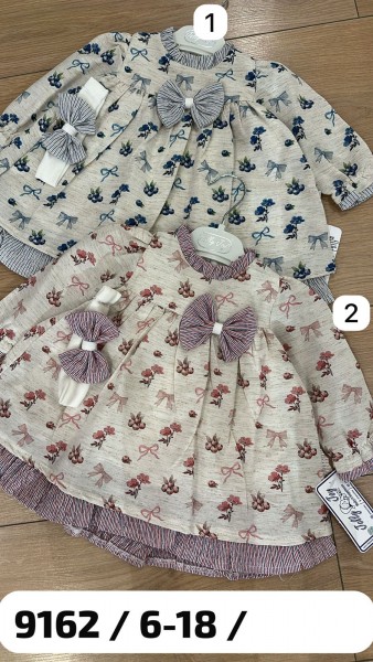 Платье Для Девочки Jolly Joy (6-9/9-12/12-18мес.)