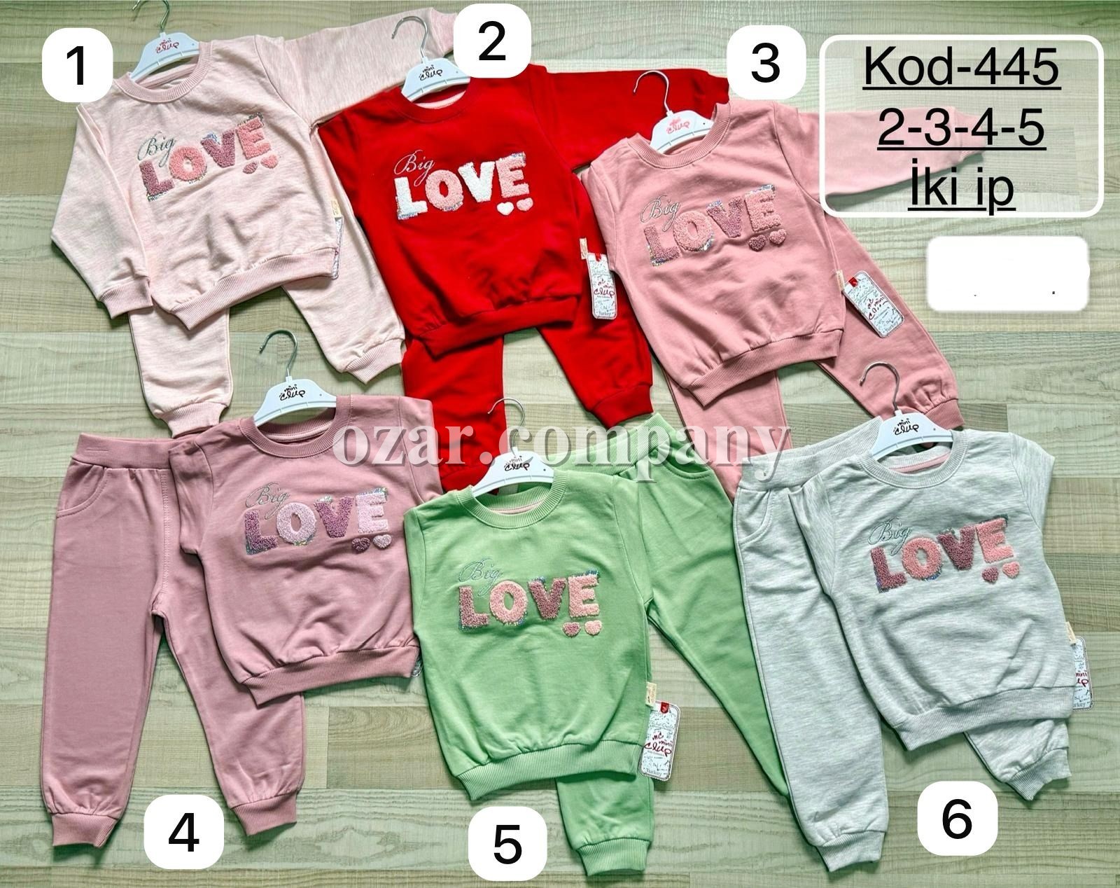 Костюм Двунитка Для Девочки Mini Clup (2-3-4-5лет)