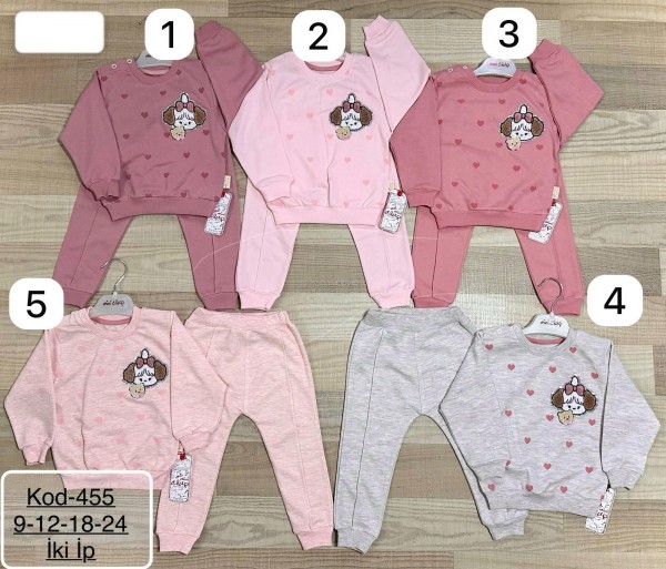 Костюм Двунитка Для Девочки Mini Clup (9-12-18-24мес.)