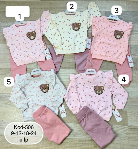 Костюм Двунитка Для Девочки Mini Clup (9-12-18-24мес.)