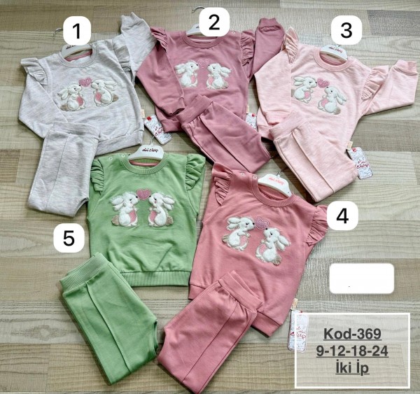 Костюм Двунитка Для Девочки Mini Clup (9-12-18-24мес.)