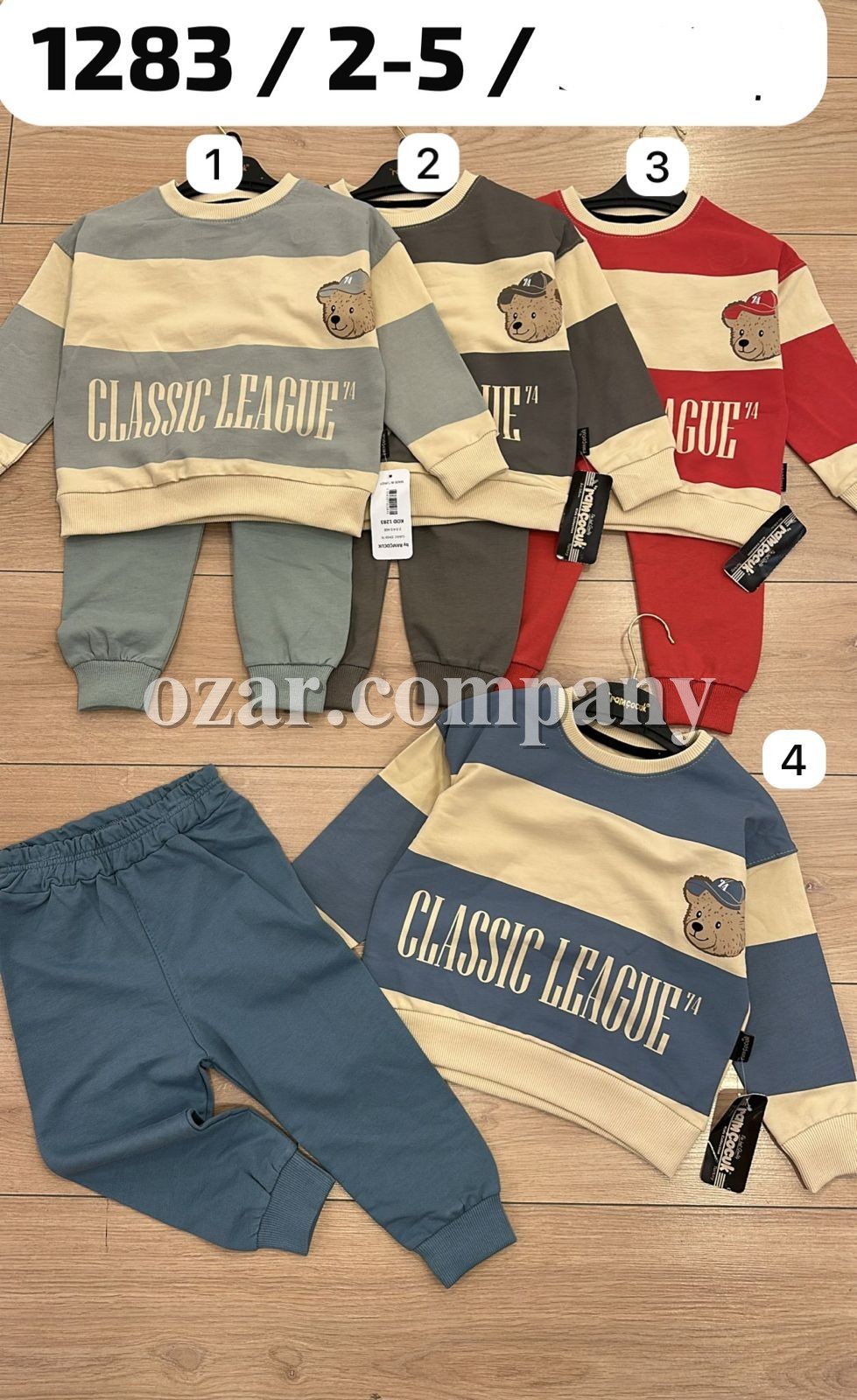 Костюм Двунитка Для Мальчика Ramcocuk (2-3-4-5лет)