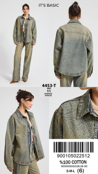 Женский Джинсовый Жакет ITS Basic 