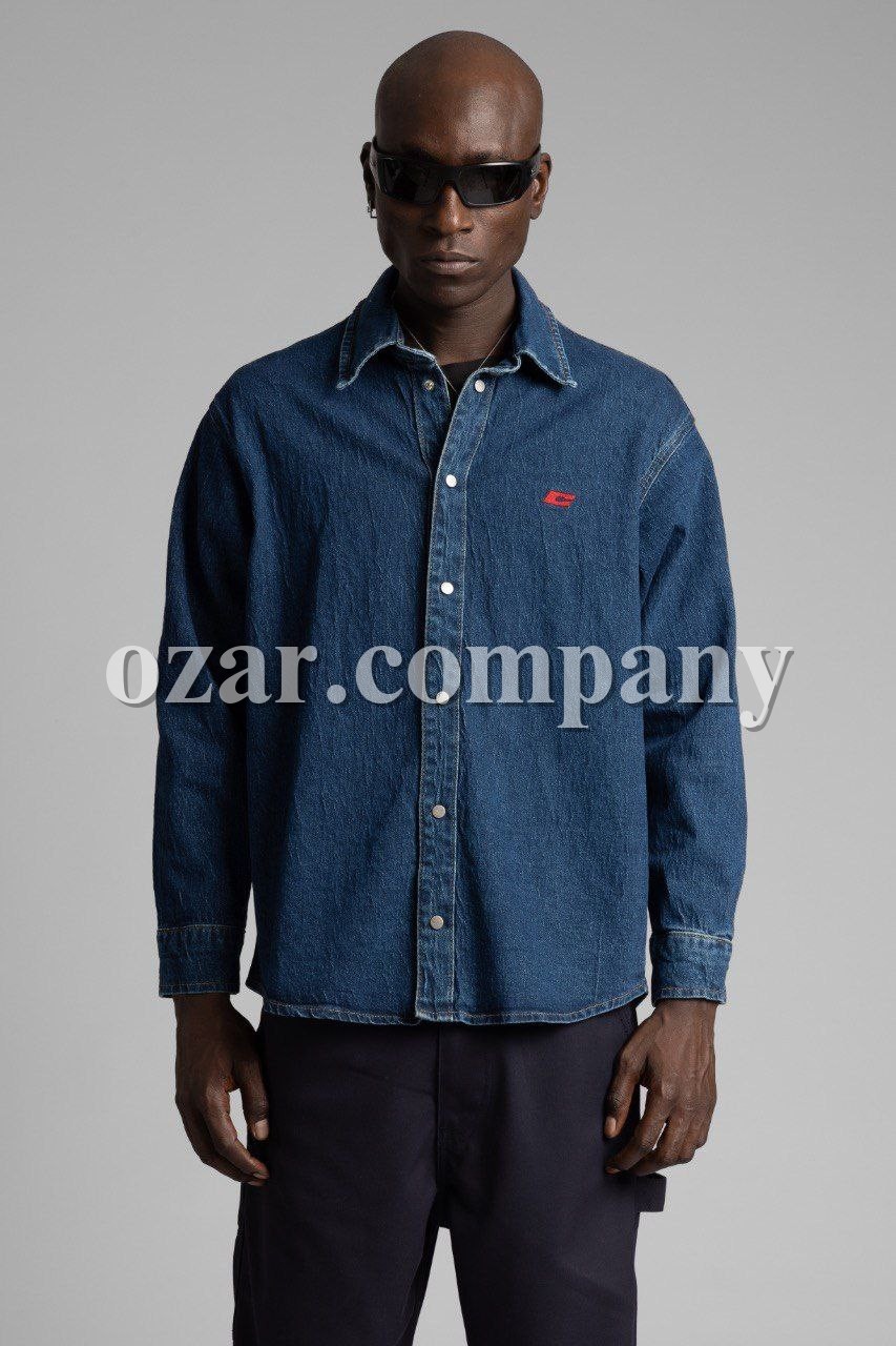 Мужская Джинсовая Рубашка Catch