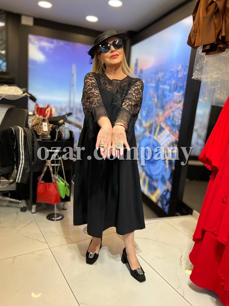 Женское Платье Iness (Большие размеры)