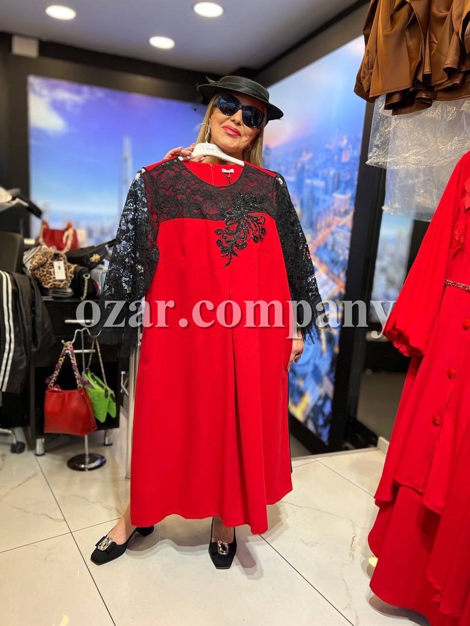 Женское Платье Iness (Большие размеры)