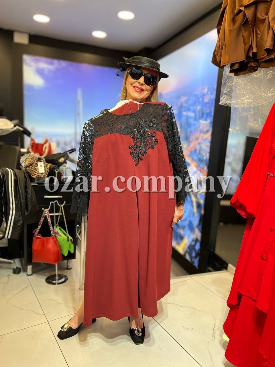 Женское Платье Iness (Большие размеры)