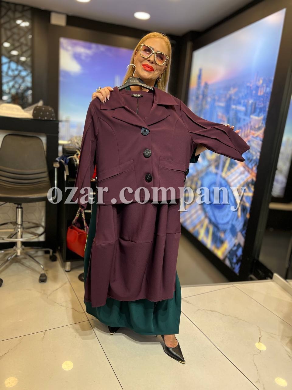 Женский Костюм Iness (Большие размеры)