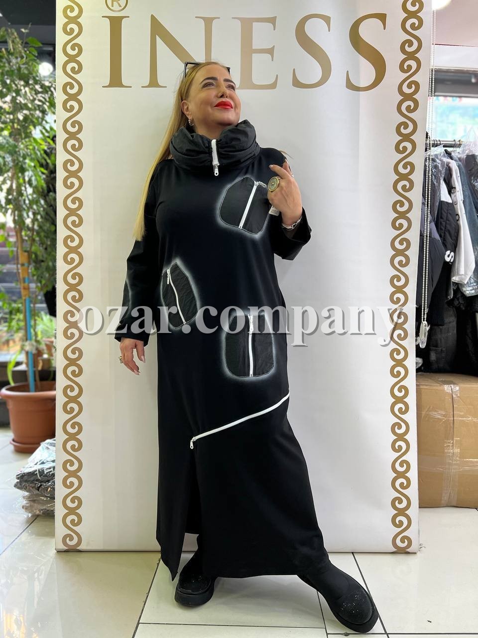 Женское Платье Iness (Большие размеры)