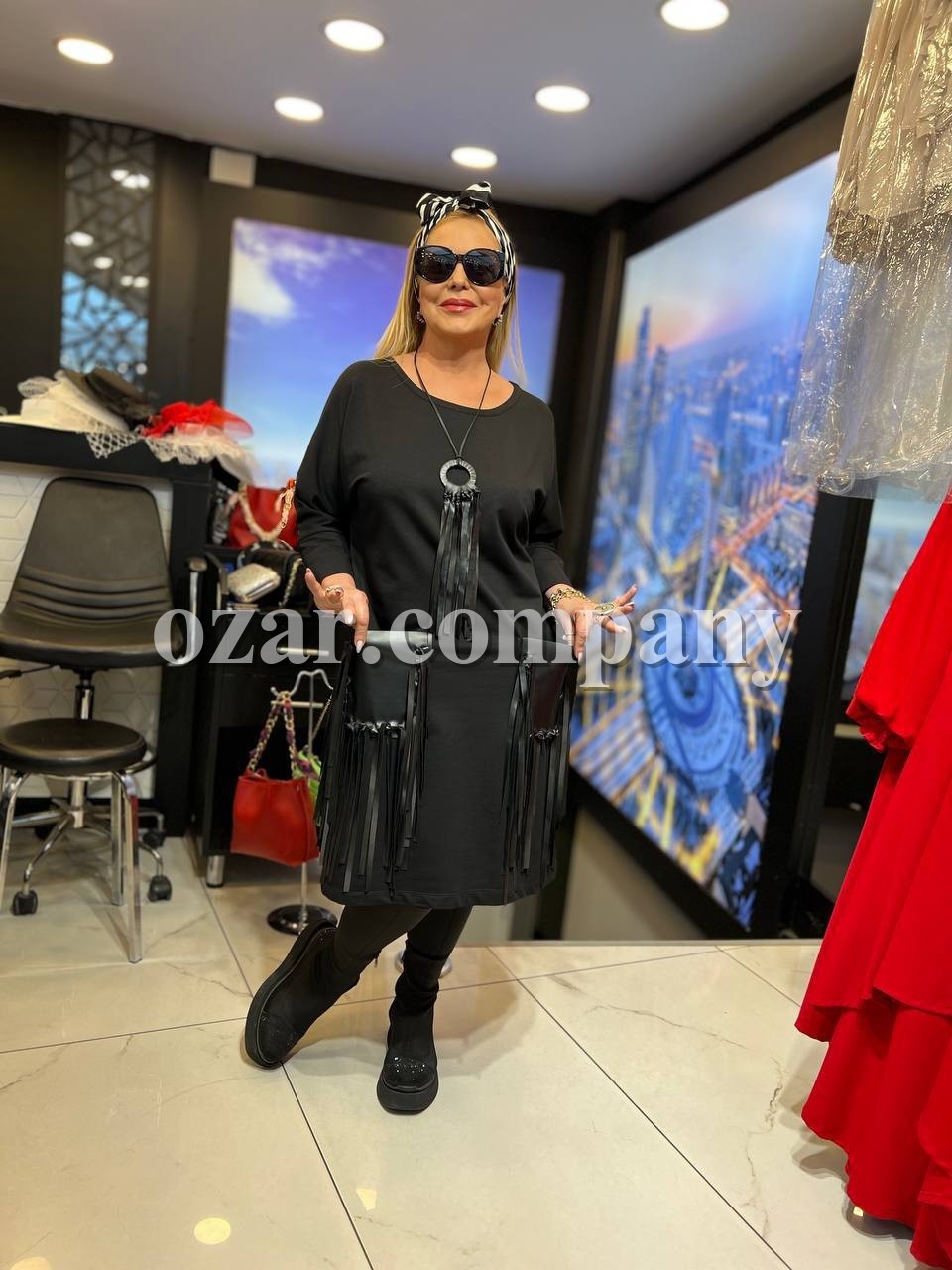 Женское Платье Iness (Большие размеры)