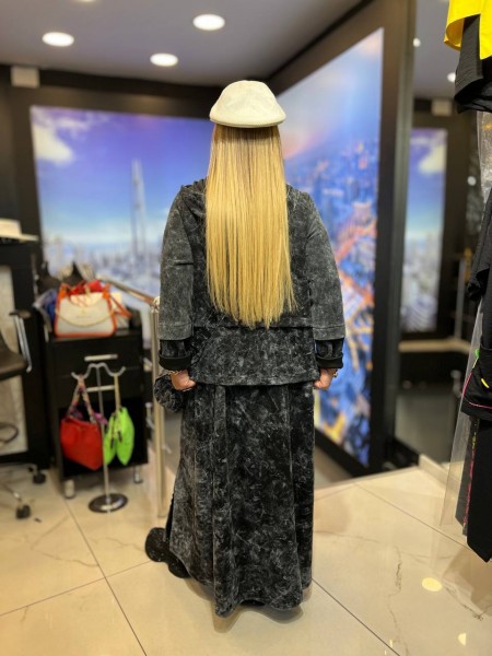 Женский Джинсовый Костюм Iness (Большие размеры)