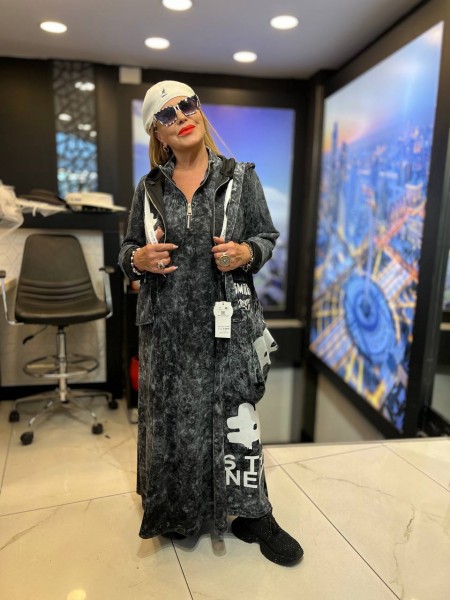 Женский Джинсовый Костюм Iness (Большие размеры)