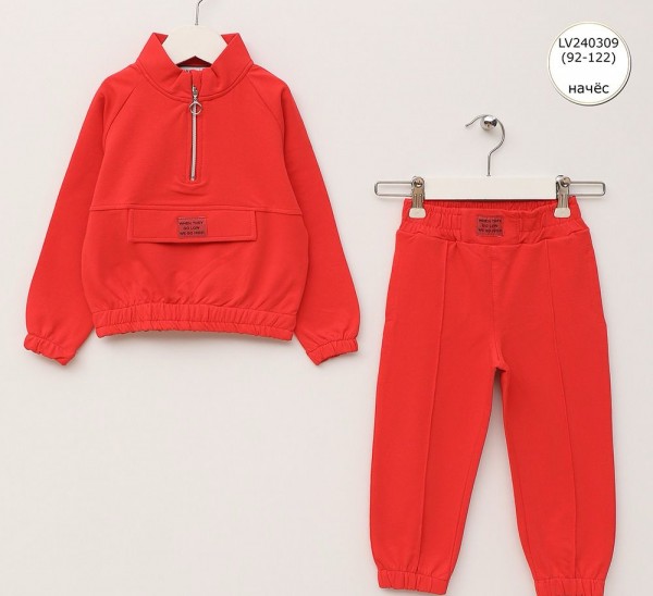 Костюм На Флисе Для Девочки Wanex (2-3-4-5-6-7лет) 