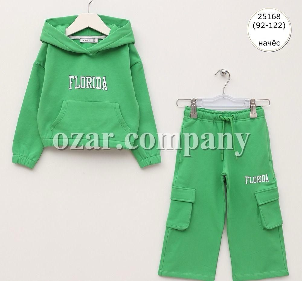 Костюм На Флисе Для Девочки Wanex (2-3-4-5-6-7лет) 
