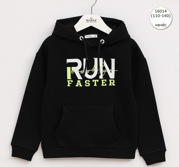 Худи На Флисе Для Мальчика Wanex (5-6-7-8-9-10лет) 