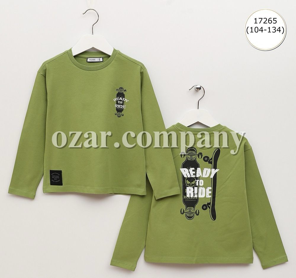 Свитшот Для Мальчика Wanex (4-5-6-7-8-9лет) 