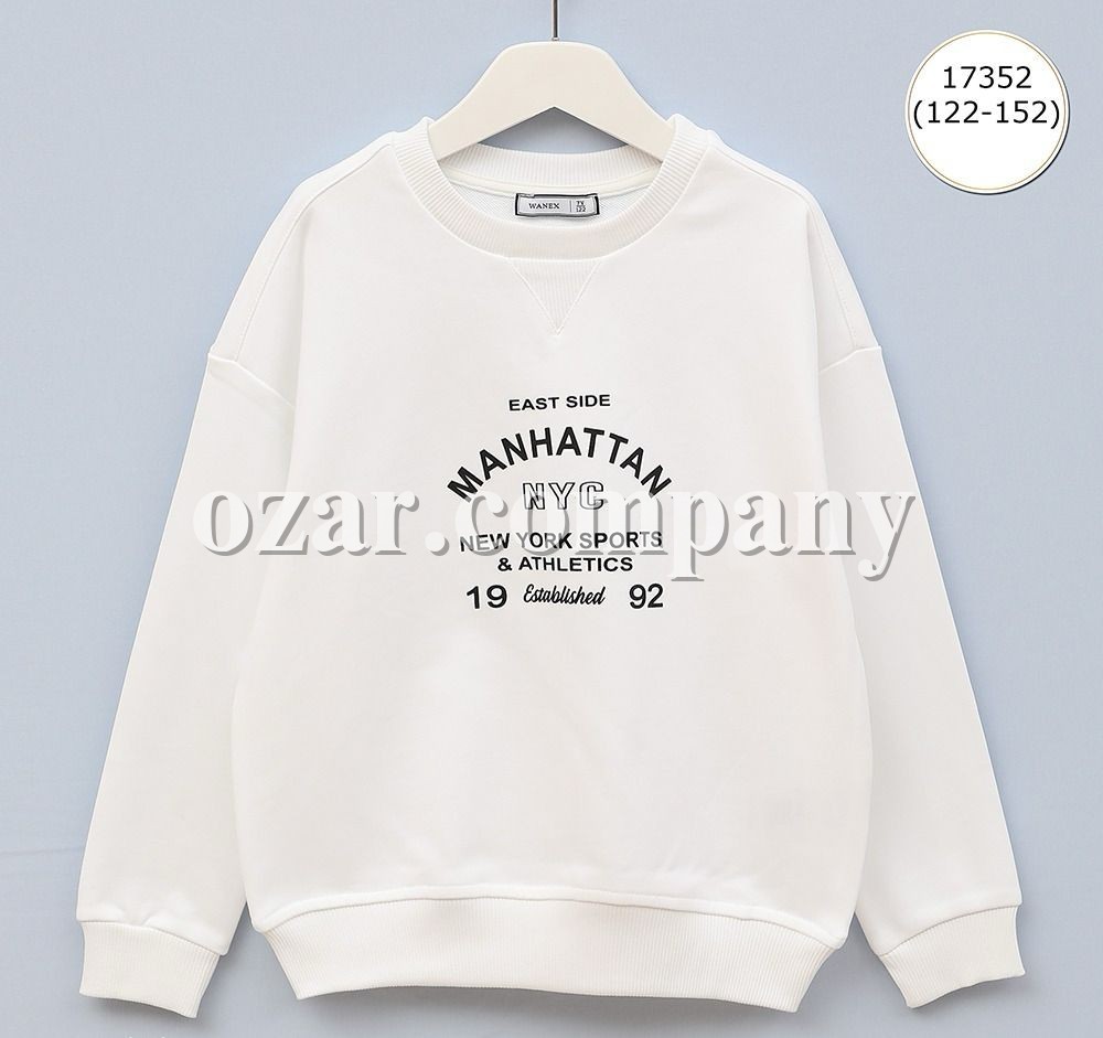 Свитшот Для Мальчика Wanex (7-8-9-10-11-12лет) 