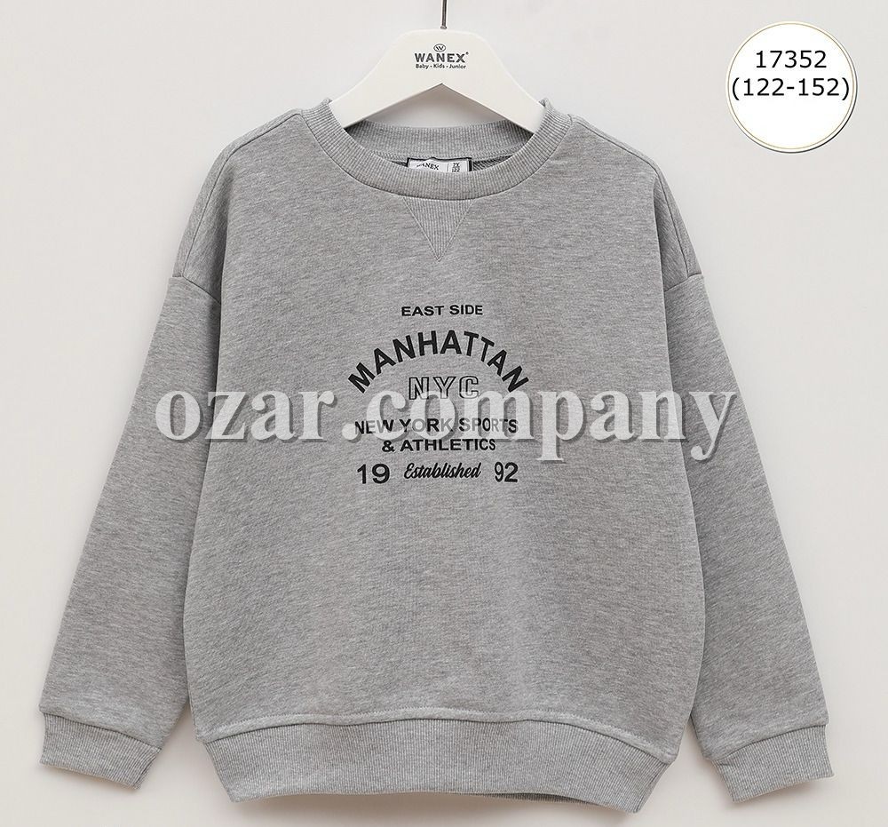Свитшот Для Мальчика Wanex (7-8-9-10-11-12лет) 