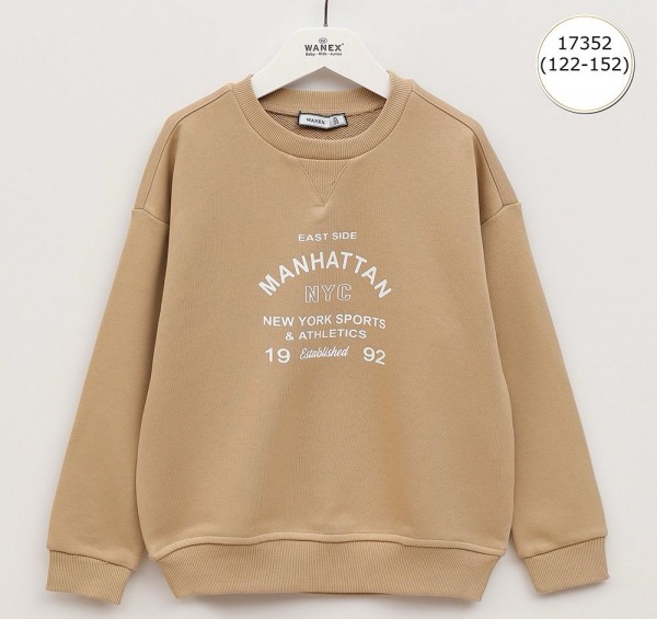 Свитшот Для Мальчика Wanex (7-8-9-10-11-12лет) 