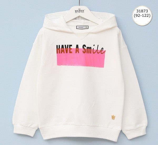 Худи Для Девочки Wanex (2-3-4-5-6-7лет) 