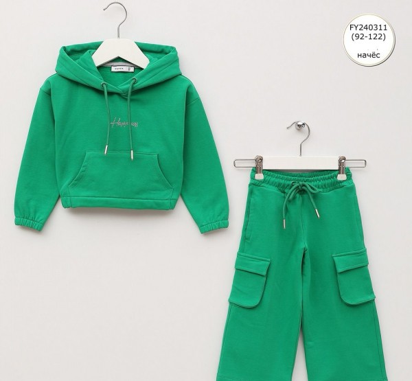 Костюм На Флисе Для Девочки Wanex (2-3-4-5-6-7лет) 