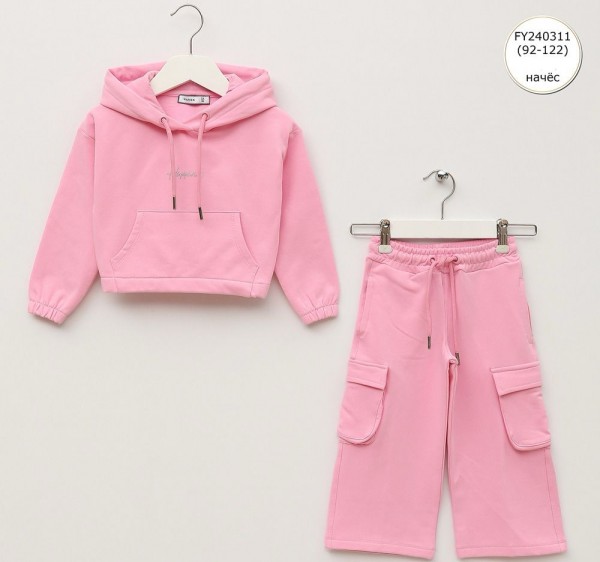 Костюм На Флисе Для Девочки Wanex (2-3-4-5-6-7лет) 