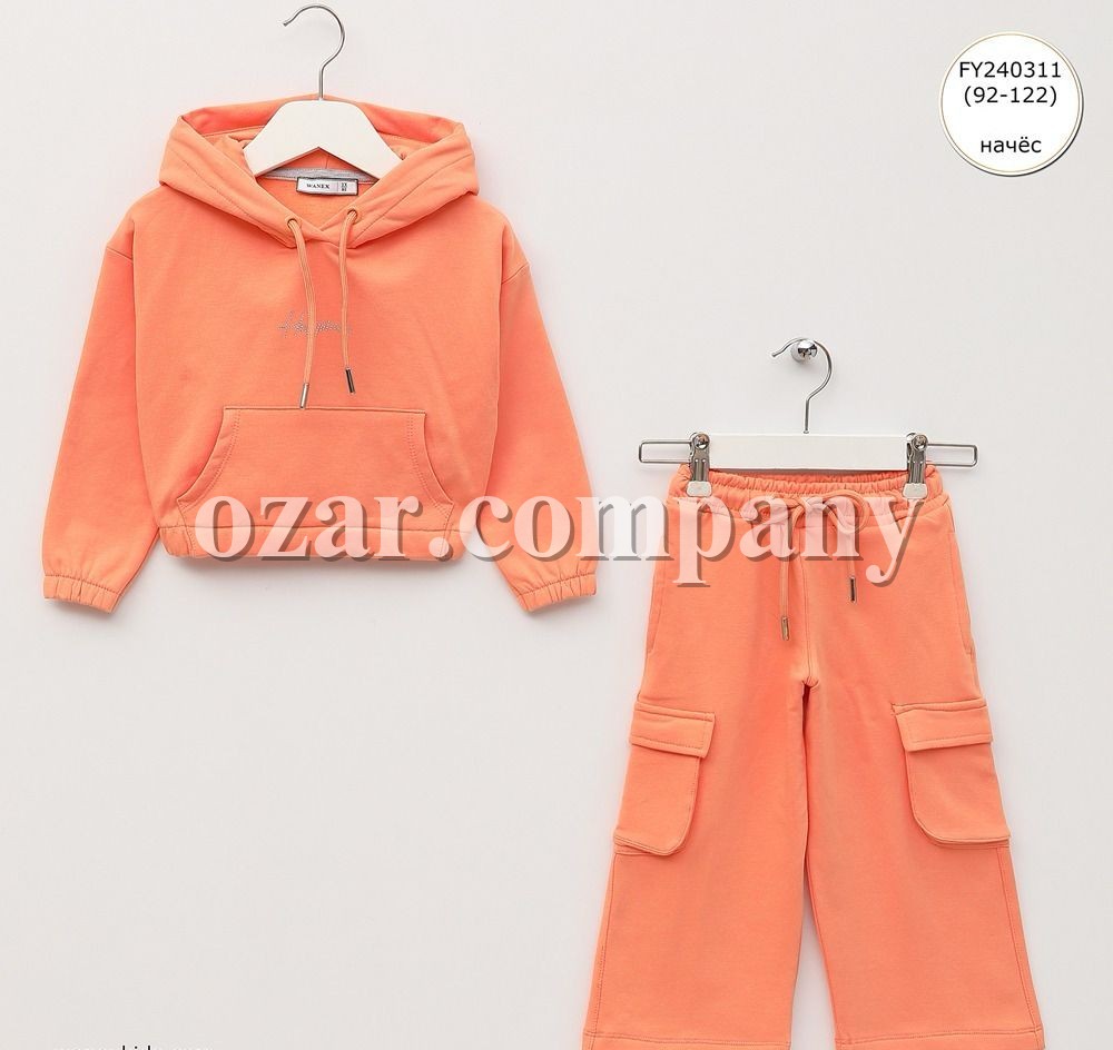 Костюм На Флисе Для Девочки Wanex (2-3-4-5-6-7лет) 