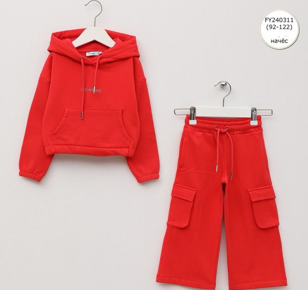 Костюм На Флисе Для Девочки Wanex (2-3-4-5-6-7лет) 