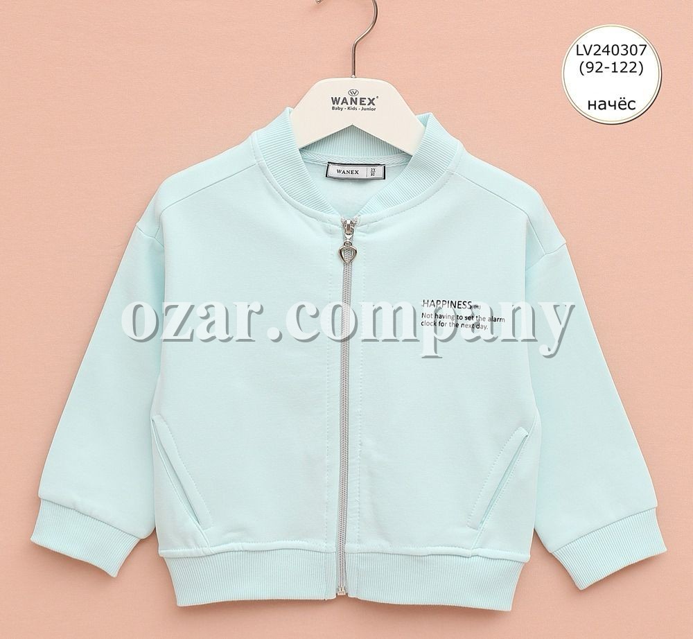 Кофта На Флисе Для Девочки Wanex (2-3-4-5-6-7лет) 