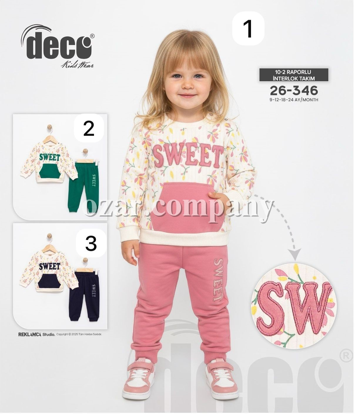 Костюм Для Девочки Deco (9-12-18-24мес.)