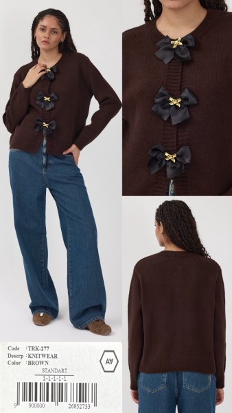 Женский Трикотажный Свитер A.M.N.