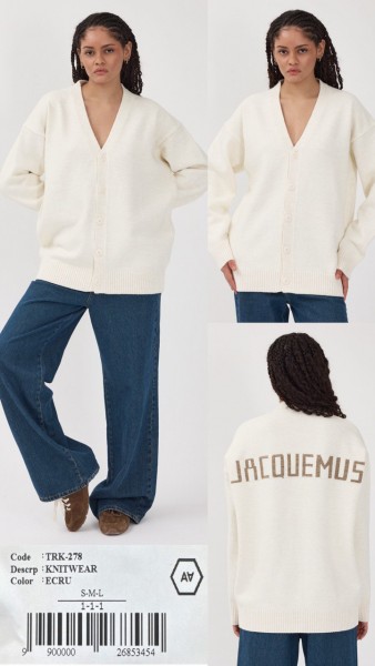 Женский Трикотажный Кардиган A.M.N.