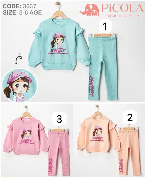 Костюм Для Девочки Picola (3-4-5-6лет)