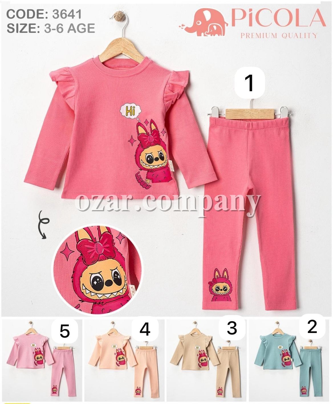 Костюм Для Девочки Picola (3-4-5-6лет)