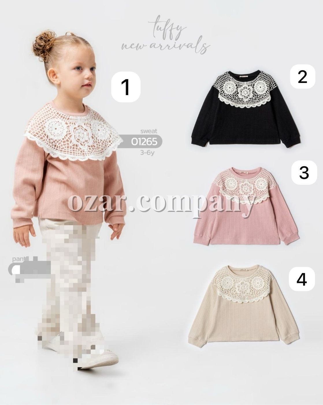 Свитшот Для Девочки Tuffy (3-4-5-6лет) 