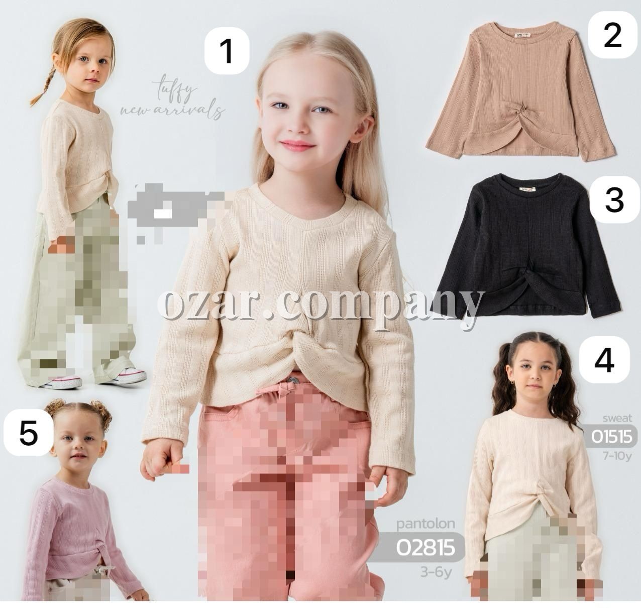 Свитшот Для Девочки Tuffy (7-8-9-10лет) 