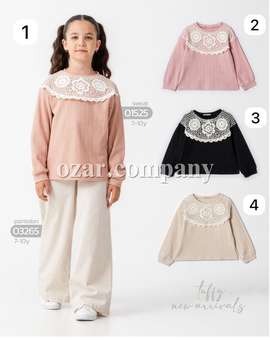 Свитшот Для Девочки Tuffy (7-8-9-10лет) 