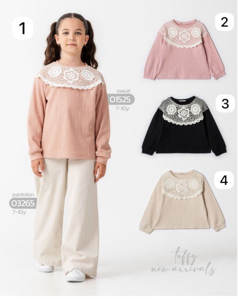 Свитшот Для Девочки Tuffy (7-8-9-10лет) 