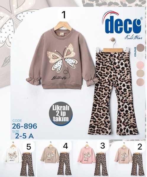 Костюм Двунитка Для Девочки Deco (2-3-4-5лет)