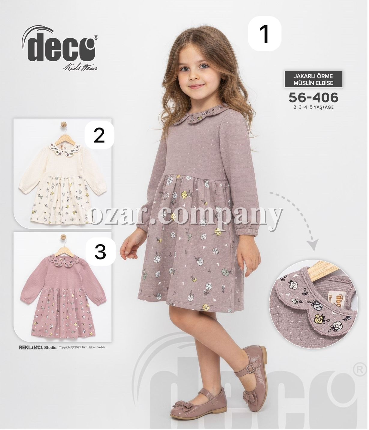 Платье Для Девочки Deco (2-3-4-5лет)