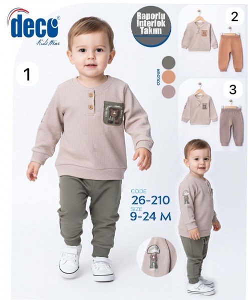 Костюм Для Мальчика Deco (9-12-18-24мес.)