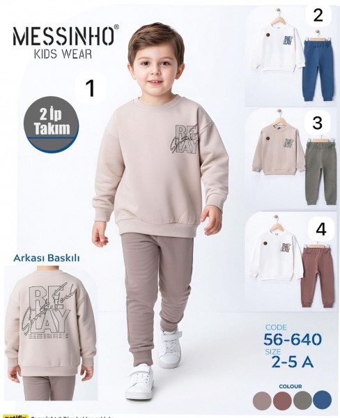 Костюм Двунитка Для Мальчика Messinho (2-3-4-5лет)